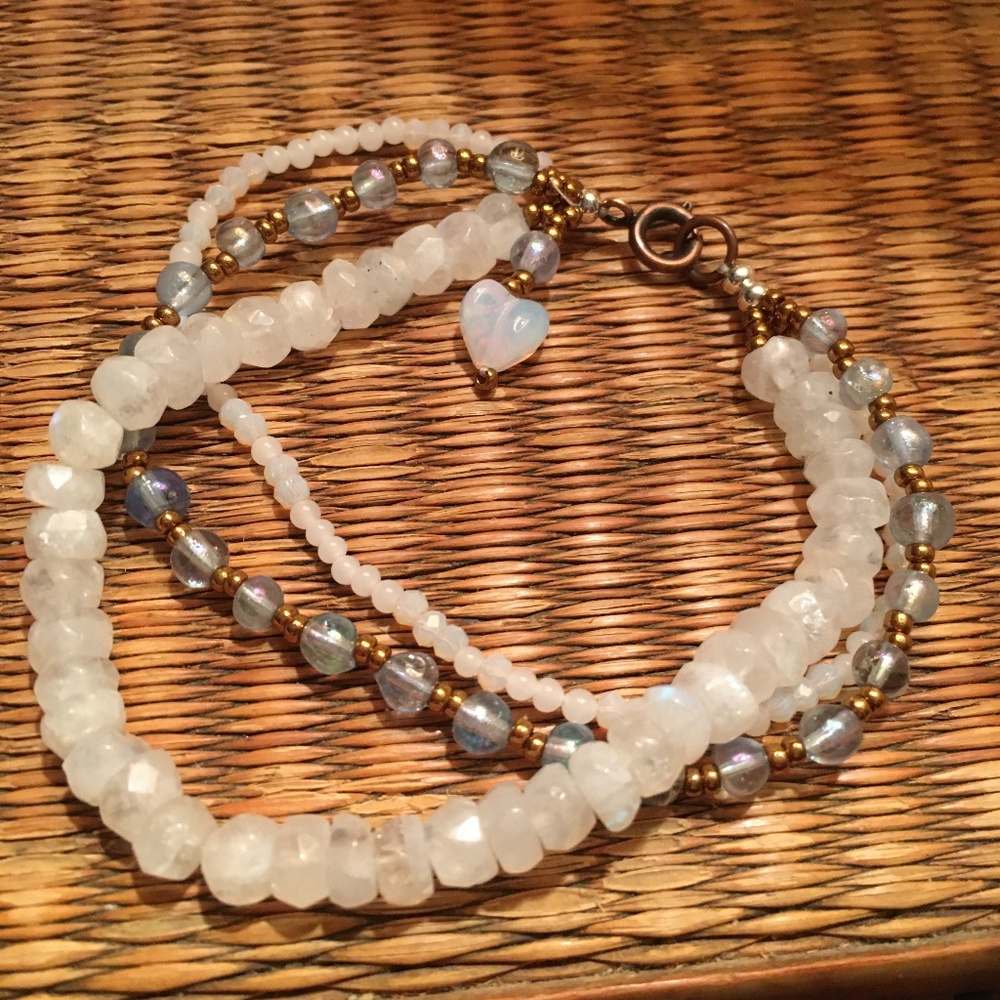 Three strand bracelet